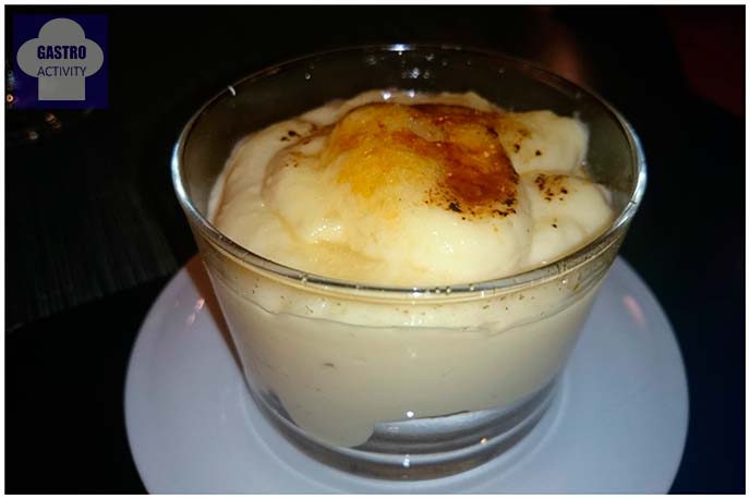 Crema Catalana en SOT vermuterí de Sergi Arola Crema Catalana