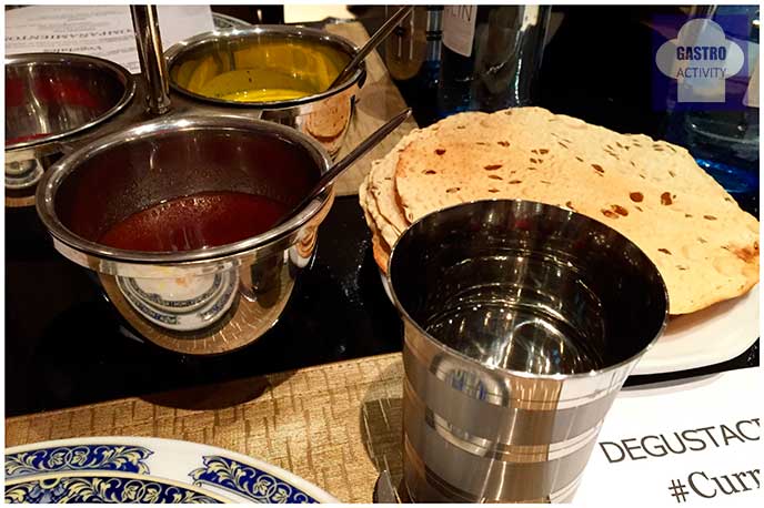 Pan crujiente de lentejas y comino Restaurante Purnima comida hindu Madrid Restaurante Purnima comida hindu Madrid