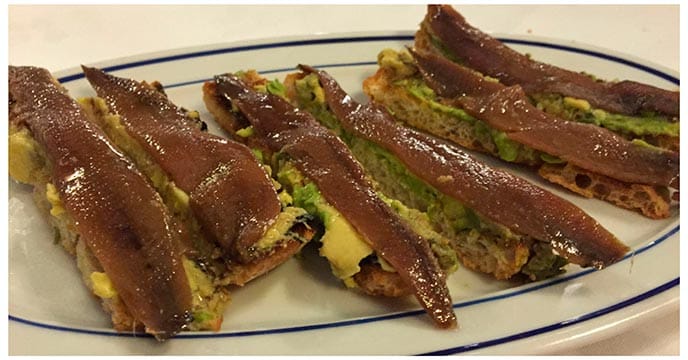 Restaurante Bocaito Madrid Chueca tostas y bocaitos