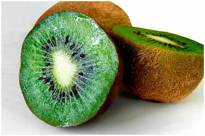 Beneficios del kiwi son saciantes