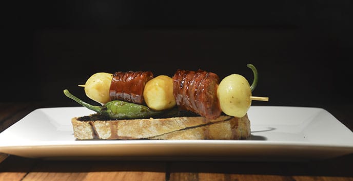 La Guarida de Narvaez Pintxo Madrid Barrio de Salamanca