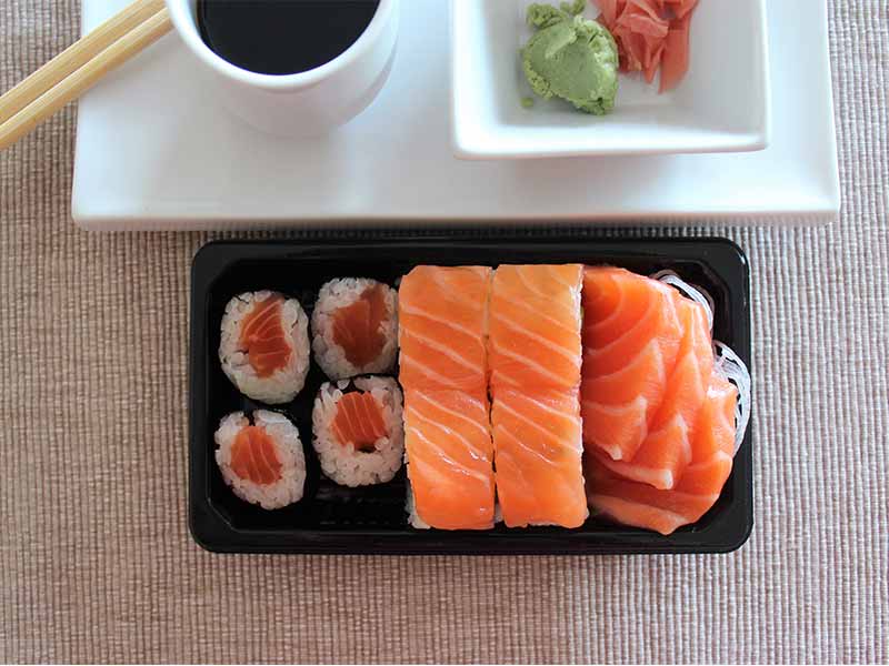 Gosushing sushi de salmon