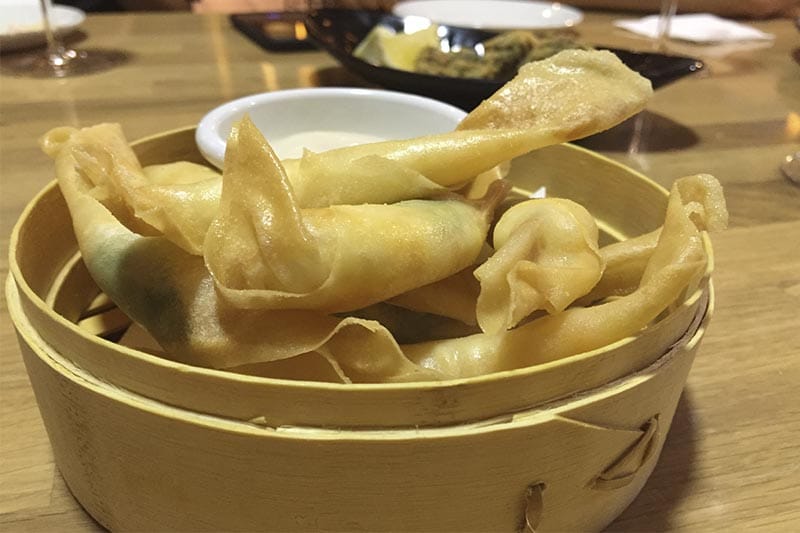 Cigarritos de langostinos Lambuzo