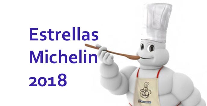 Listado Estrellas Michelin 2018