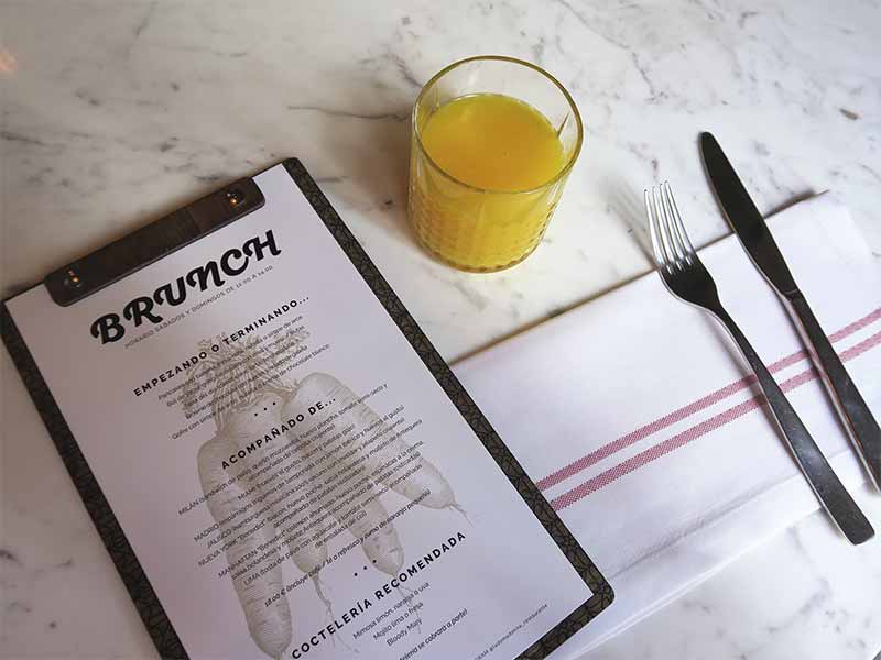 Brunch de Lady Madonna Carta y Menu