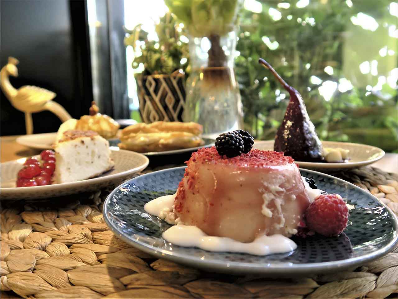 Brunch del restaurante Arado con Clara Masterchef postres