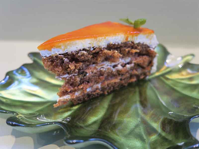 Restaurante Miss Chen en Valdebebas Madrid Tarta de Zanahoria Restaurante Miss Chen en Valdebebas Madrid Tarta de Zanahoria