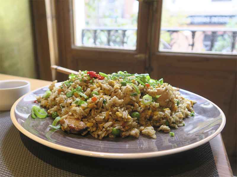 Restaurante Quispe peruano Madrid arroz chaufa