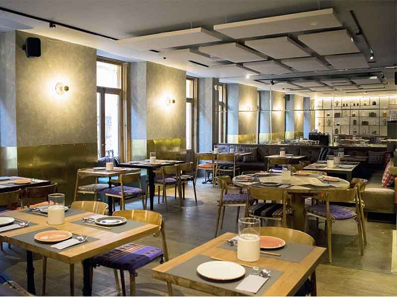 Restaurante Quispe peruano Madrid comedor