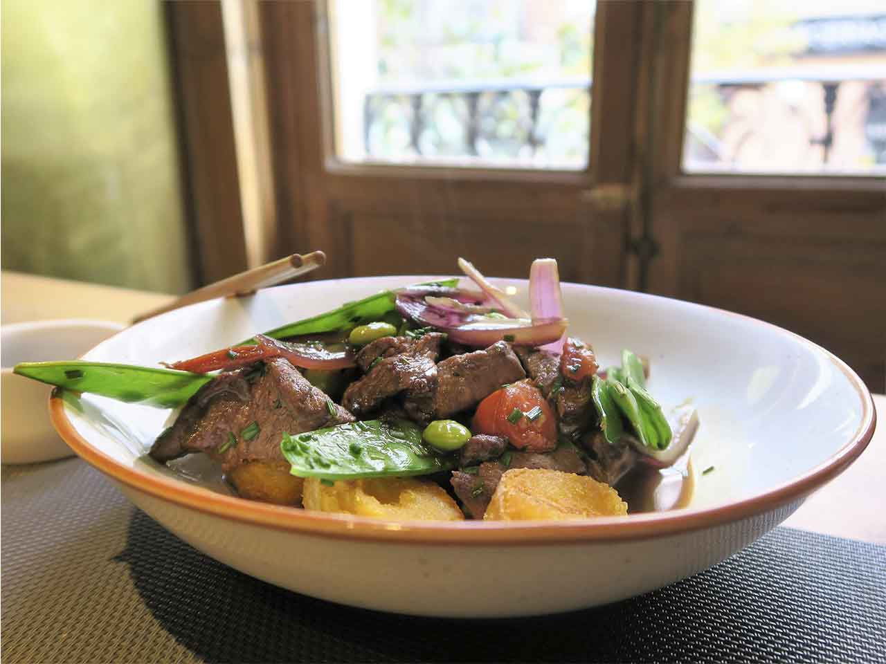 Restaurante Quispe peruano Madrid ceviche