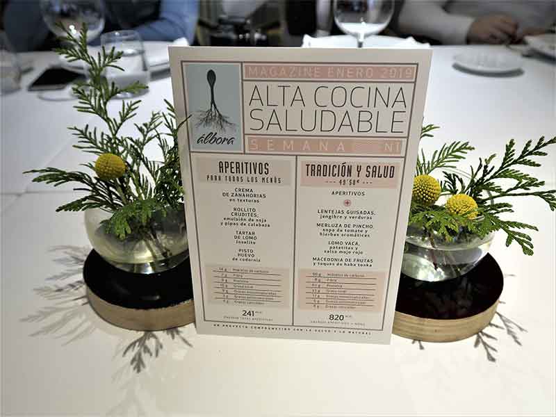 Alta Cocina Saludable, el nuevo proyecto del restaurante Álbora