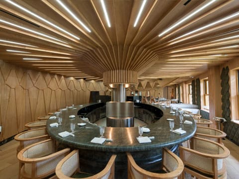 barra del restaurante Abarra Madrid