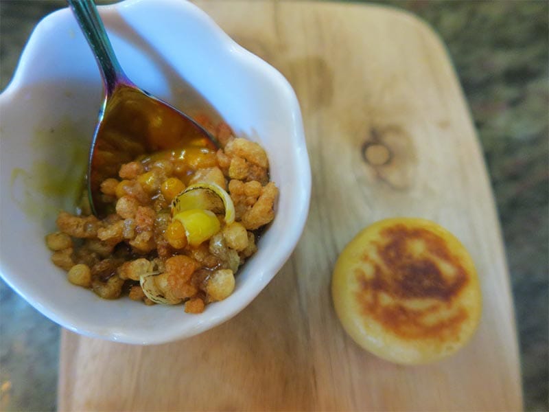 restaurante Abarra Madrid Huevo frito