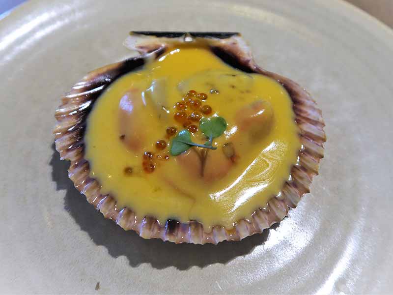 Latasia Ceviche de zamburiña Latasia Ceviche de zamburiña