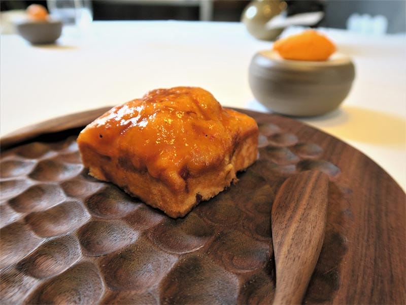 Restaurante Muna Ponferrada Leon brioche de pimientos asados de El Bierzo Restaurante Muna Ponferrada Leon brioche de pimientos asados de El Bierzo