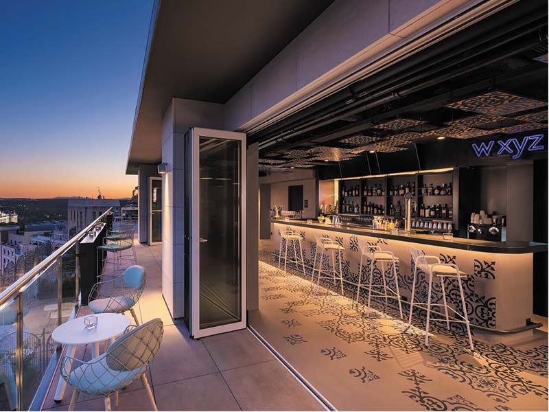 Restaurante XYZW Hotel Aloft Gran Vía