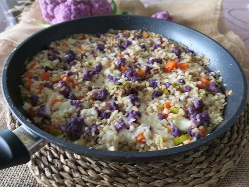 Risotto de verduras