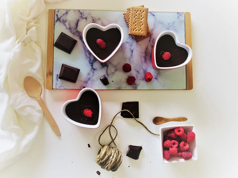 Receta de natillas de chocolate