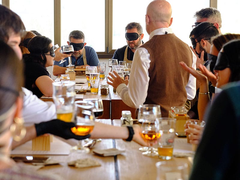 Visita a la fábrica de Mahou Cata a ciegas