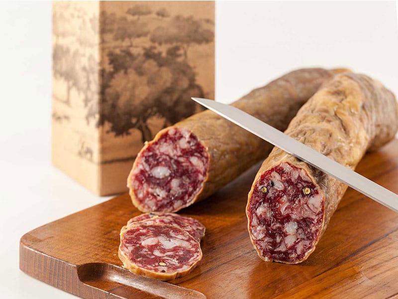 embutidos ecológicos ibéricos Señorio de Montanera Salchichon
