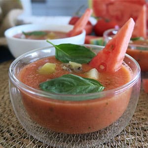 Gazpacho de sandía 