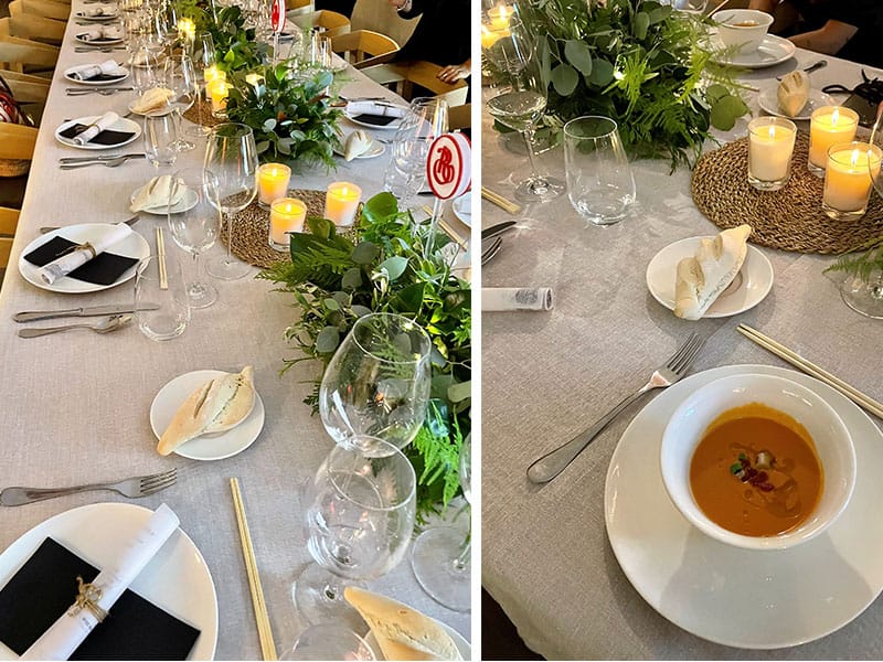 Ramón Bilbao Noches de vendimia Rueda cena maridaje