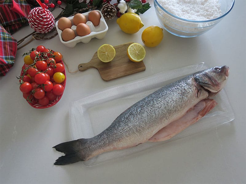 Lubina a la sal ingredientes Lubina a la sal ingredientes
