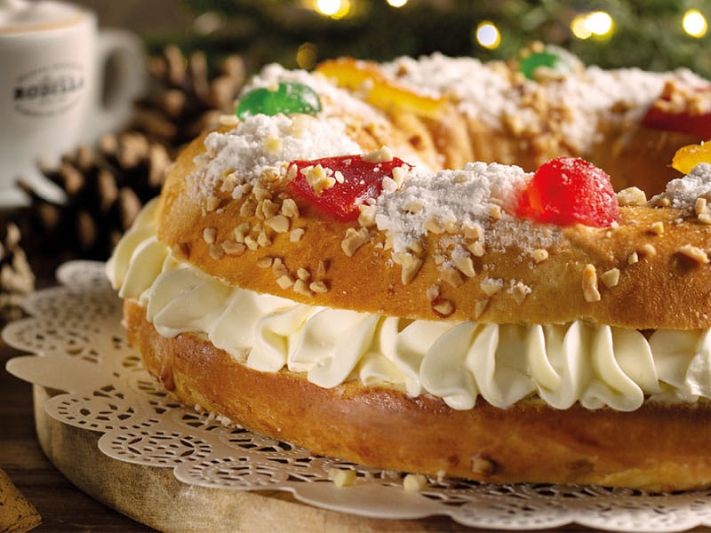 rodilla roscón de Reyes