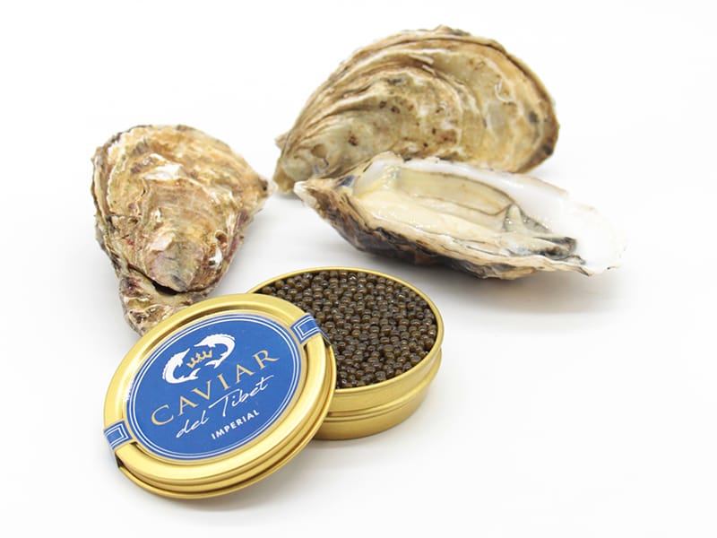 Caviar Imperial y Ostra Rizada de MARISKITO