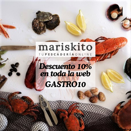 Descuento 10% en toda la web MARISKITO