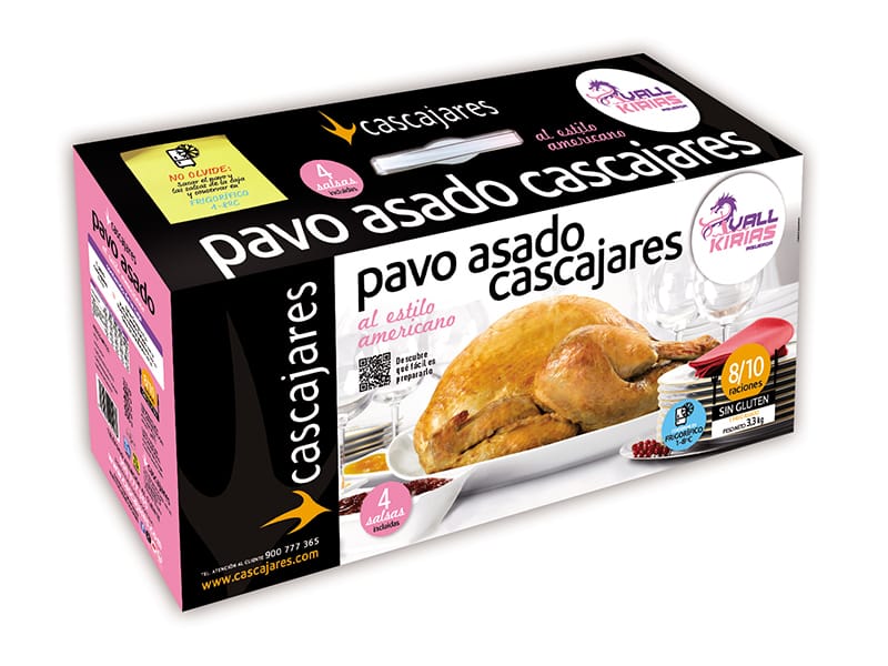 Pavo asado de CASCAJARES