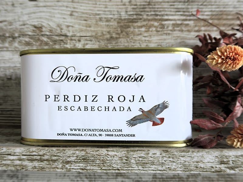 Perdiz roja escabechada de Doña Tomasa