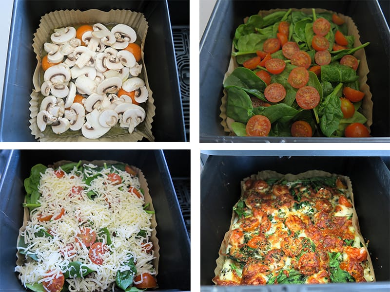 Paso a paso receta frittata