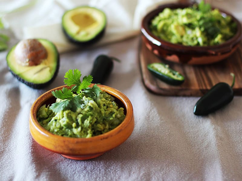 receta de guacamole mexicano