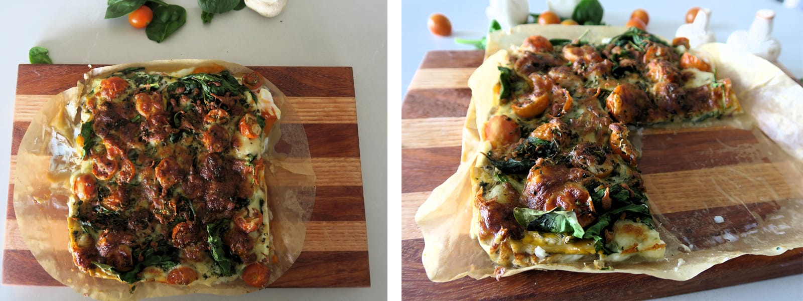 verduras en freidora de aite