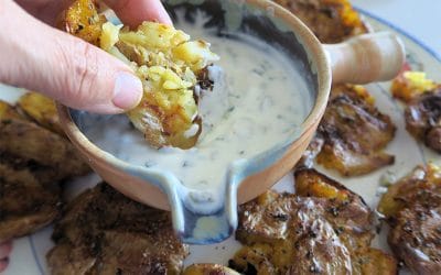 Patatas Chafadas: Crujientes por fuera, tiernas por dentro