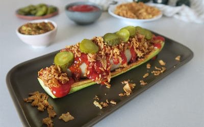 Perritos calientes saludables sin pan, la versión ligera y creativa del clásico americano