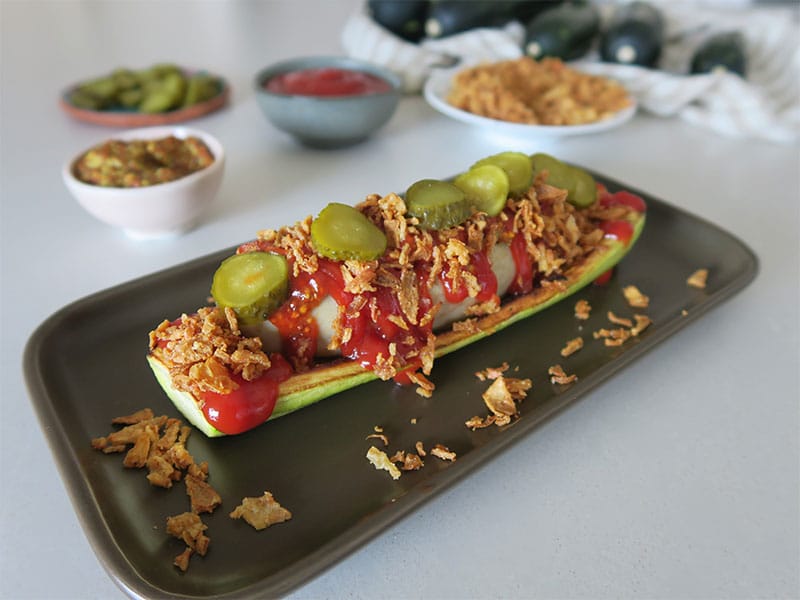 Perritos calientes saludables sin pan, la versión ligera y creativa del clásico americano