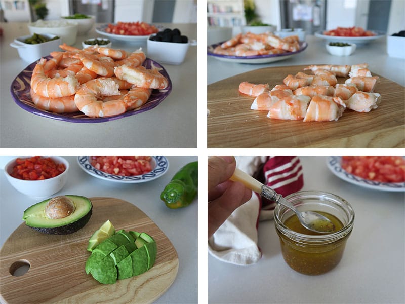 Elaboración de salpicón Paso 2