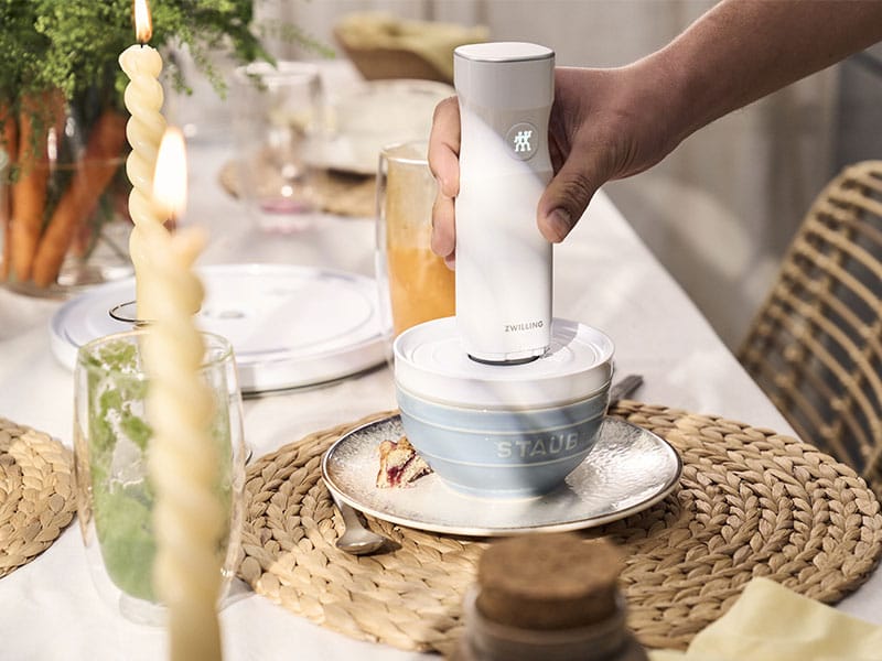 Macarons de Staub sistema vacio Fresh and Save