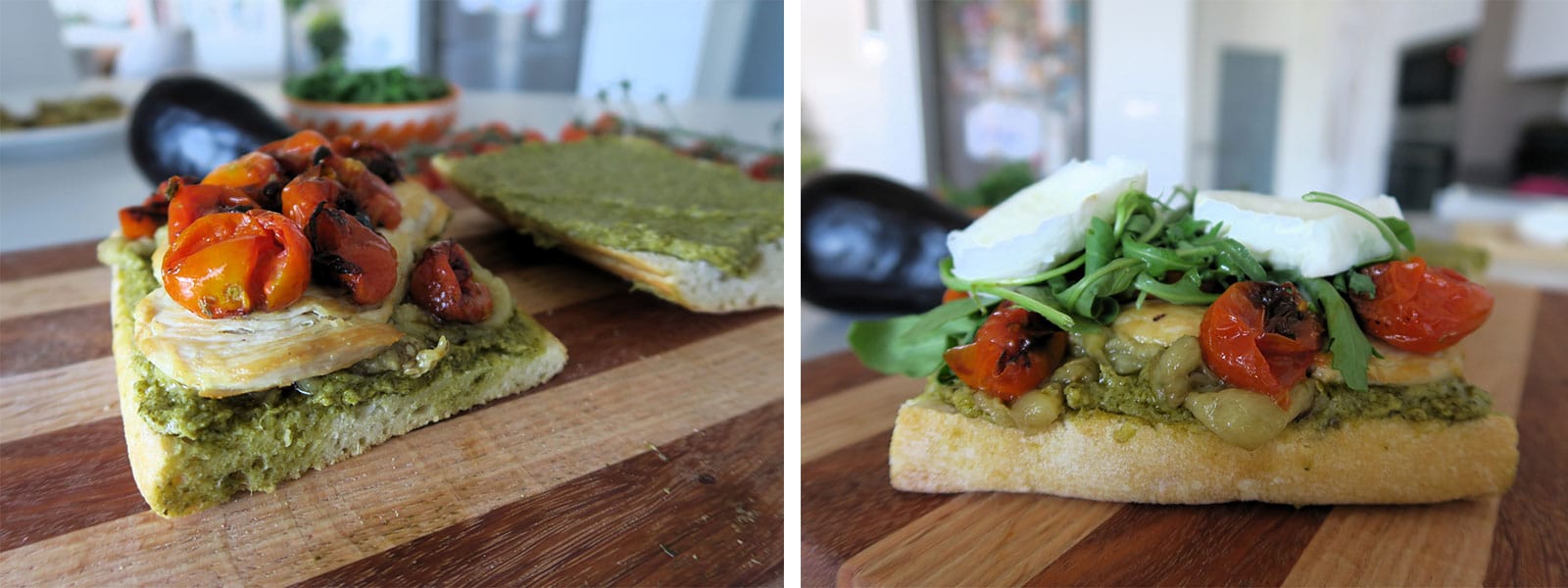 Montaje bocadillo Montaje bocadillo