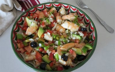 Salpicón de Langostinos, una receta fresca y veraniega