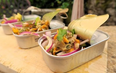 Cebiche de berberechos en lata: el aperitivo viral del verano