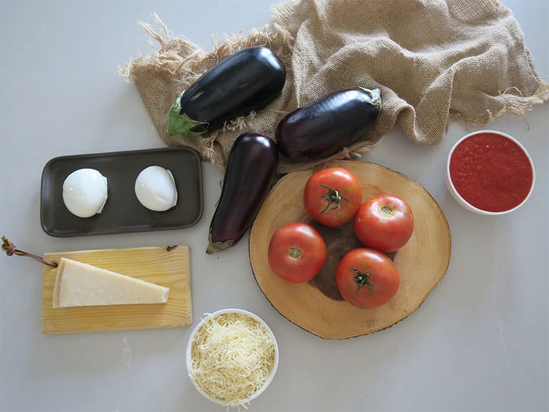 Ingredientes Parmigiana