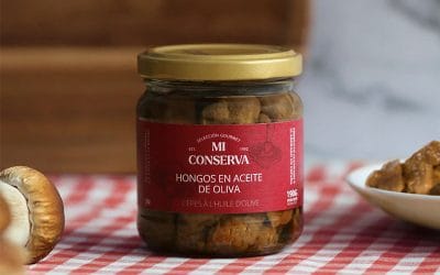 Boletus en conserva, el nuevo lanzamiento de la empresa navarra Mi Conserva