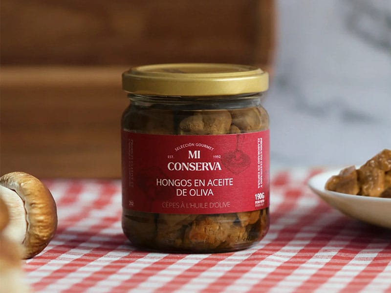 Mi Conserva Boletus en conserva