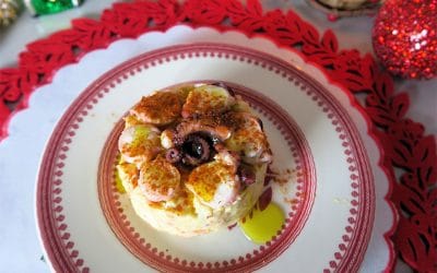Ensaladilla de pulpo: la versión marinera para Navidad