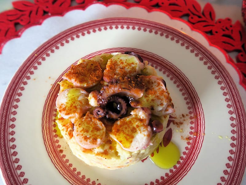 Ensaladilla rusa de pulpo