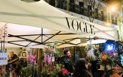 El Mercado de las Flores de Navidad de VOGUE ha vuelto a la calle Jorge Juan