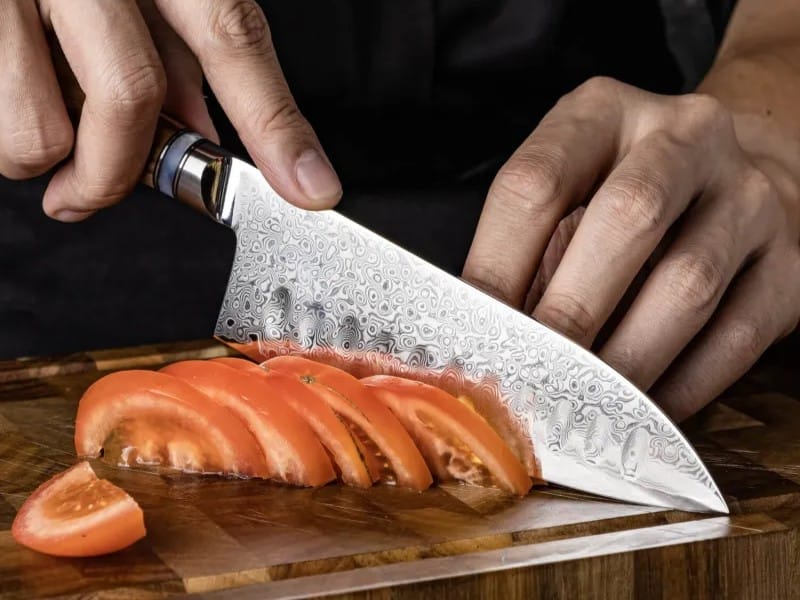 corte cuchillo japones para frutas